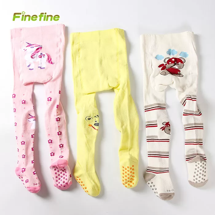 Newborn Infant Baby Tights With Feet