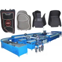 Multicolor 3D Rubber PVC Car Mat Making Machine