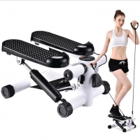 Leg fitness elliptical stepper