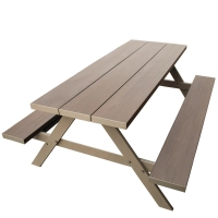 Wood Outdoor Picnic Table 