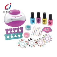 Beauty toy polish tool kids nails art kits 