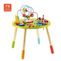 wooden activity table 
