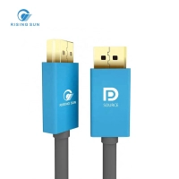 Gold Plated Male DP Displayport 1.4 Cable