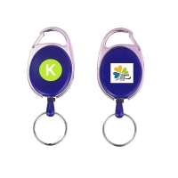 carabiner Retractable Badges with keyring