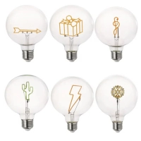 Decorative Soft LED Filament Bulb