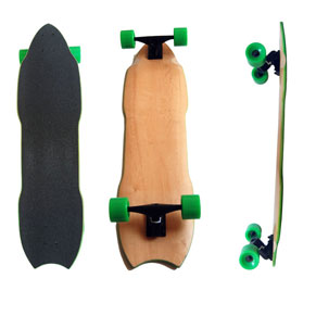 Product No.：YH-SK-003 Product: Long board Brand：OEM Material: Canadian maple, bamboo, Canadian maple with glass fiber Dimension: 37.5” x 8.5” Production Process: Cold Press Bottom graphics：Heat transfer printing or customized Truck: A356 Aluminum alloy, 7